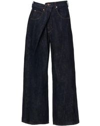 No44 - Eve Crossover-Waist Jeans - Lyst