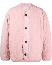 OAMC - Quilted Button-Up Jacket - Lyst
