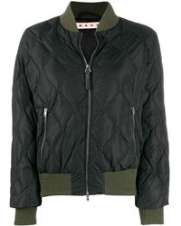 Marni Veste bomber matelassée - Noir