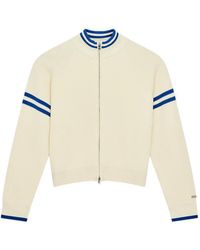 P.E Nation - Odyssey Striped Zip Cardigan - Lyst
