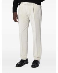 Santaniello - Pleated Corduroy Trousers - Lyst