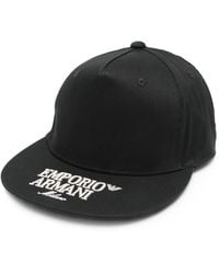 Emporio Armani - Logo Baseball Cap - Lyst