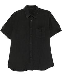 120% Lino - Short-Sleeve Chest-Pocket Shirt - Lyst