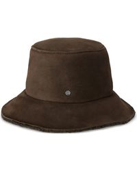 Maison Michel - Fredo Sheepskin Bucket Hat - Lyst