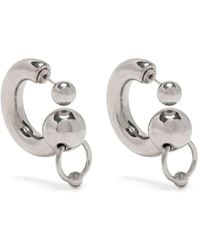 Jean Paul Gaultier - Piercing-shaped Brass Earrings - Lyst