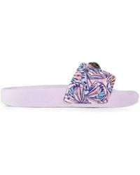 Kurt Geiger - Claquettes Meena Eagle À Imprimé Papillon - Lyst