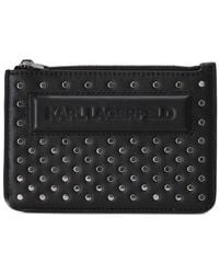 Karl Lagerfeld - Cartera con apliques - Lyst