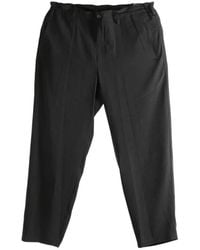 Yohji Yamamoto - Elasticated-Waist Trousers - Lyst