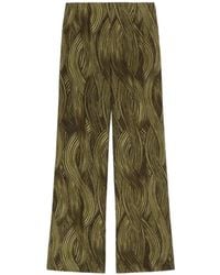 RETORI - Printed Straight-Leg Trousers - Lyst