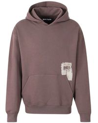 Palm Angels - Hoodie À Logo Imprimé - Lyst
