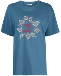 Bode - Sweet Pine Music Cotton T-shirt - Lyst