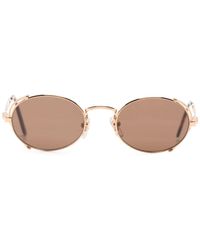 Jean Paul Gaultier - Round-frame Sunglasses - Lyst