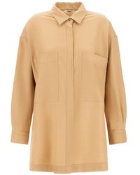 Herno - Virgin-Wool Flannel Shirt - Lyst