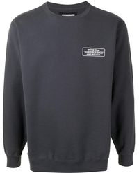 Neighborhood - Logo-Print Long-Sleeve Sweatshirt - Lyst
