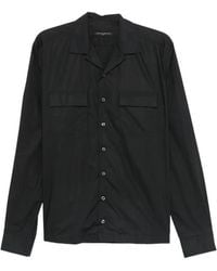 Brian Dales - Flap-Pocket Spread-Collar Shirt - Lyst