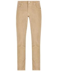 Sartoria Tramarossa - Pantalon Michelangelo En Velours Côtelé - Lyst