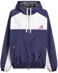 Miu Miu - X New Balance Logo-Print Hooded Jacket - Lyst