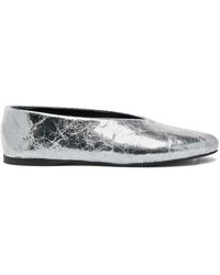 Proenza Schouler - Tee Crinkled Ballet Flats - Lyst