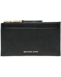 MICHAEL Michael Kors - Lg Zipper Card Case Accessories - Lyst