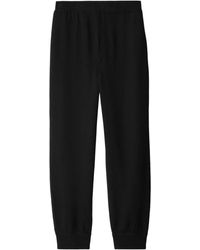 Burberry - Tapered Wool Track Pants - Lyst