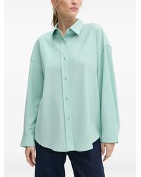 American Vintage - Button-Down Blouse Met Puntkraag - Lyst