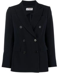Alberto Biani - Double-Breasted Tailored Blazer - Lyst