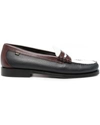 G.H. Bass & Co. - Weejun Heritage Larson Leather Loafers - Lyst