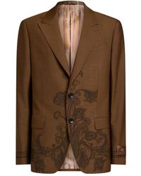 Etro - フローラル シングルジャケット - Lyst