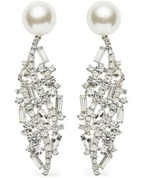 Magda Butrym - Pearl-Drop Crystal Earrings - Lyst