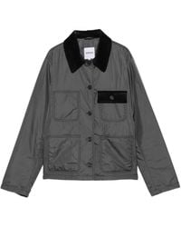 Aspesi - Corduroy-Collar Patch-Pocket Jacket - Lyst