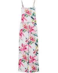 Twinset - Jumpsuit Mit Blumen-Print - Lyst