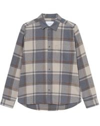 Les Deux - Camisa a cuadros - Lyst
