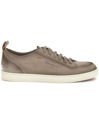 Santoni - Lace-Up Sneakers - Lyst