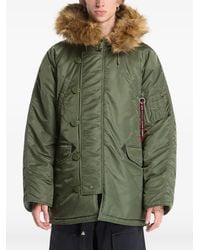 Alpha Industries - Veste Militaire N-3B Heritage - Lyst