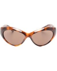 Gucci - Lunettes De Soleil À Monture Papillon - Lyst
