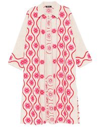BLAKLACE - Floral-Embrodairy Coat - Lyst