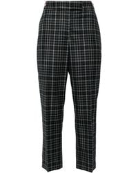 Thom Browne - Plaid-Check Tailored Trousers - Lyst