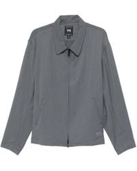 Y-3 - Zip-Up Logo-Print Jacket - Lyst