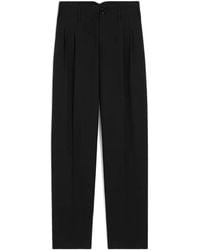 Ami Paris - Two-Pleats Wool Trousers - Lyst