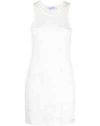 The Attico - Ribbed Cotton Tank Top - Lyst