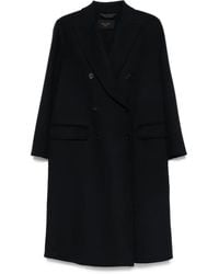 Paltò - Manteau En Laine À Boutonnière Croisée Daria - Lyst