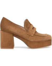 Gianvito Rossi - Rouen Platform Loafers - Lyst
