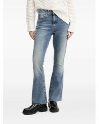 HUGO - Jeans Svasati Con Orlo Sfrangiato - Lyst