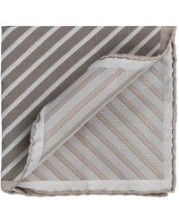 Brunello Cucinelli - Pañuelo de bolsillo a rayas - Lyst
