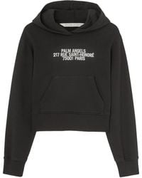 Palm Angels - Katoenen Hoodie - Lyst