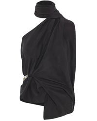 Christopher Esber - Scarf-Detailed Top - Lyst
