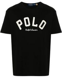 Polo Ralph Lauren - Logo-Appliqué T-Shirt - Lyst