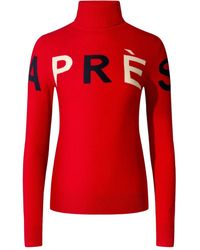 Perfect Moment - Intarsia Merino Wool Turtleneck Sweater - Lyst