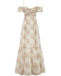 Giambattista Valli - Floral-Print Maxi Dress - Lyst