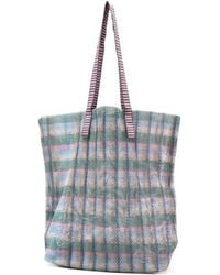 Epice - Kanpur Check Tote Bag - Lyst